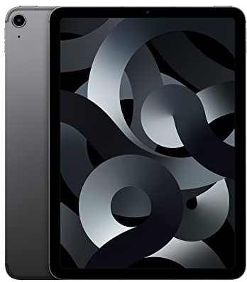 2022 Apple iPad Air (10.9 Zoll, Wi-Fi + Cellular, 256GB) - Space Grau (Generalüberholt)