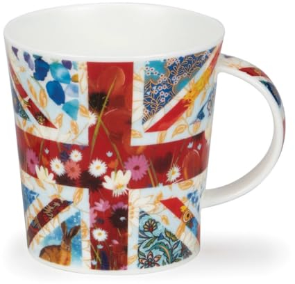 Dunoon Lomond Mug en porcelaine anglaise Motif drapeau 50e anniversaire