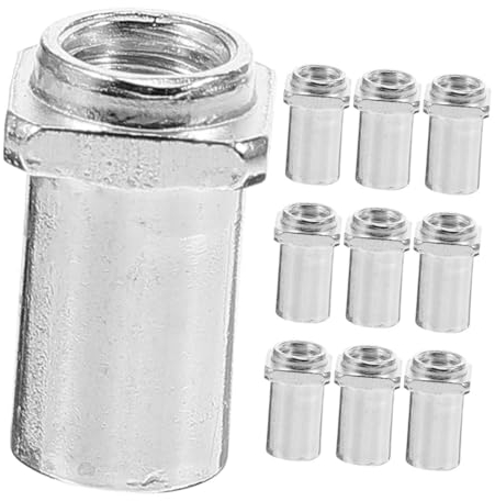 ibasenice 10stücke Trommel-überwurfmuttern Aus Eisen Für Bodentrommeln Ersatzteile Für Bodentrommeln Geeignet Für Schlagzeug Drums Langlebig Und Robust