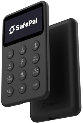 SafePal X1 – Open-Sourced Bluetooth Cryptocurrency Hardware Wallet, Cold Storage for Bitcoin, Ethereum, Solana and More Tokens & NFTs, Secure Private Key, Mnemonic Phrase in Cold Wallet