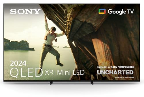 Sony BRAVIA 7 QLED (XR l Mini LED) 85 Pouces 4K HDR Google Smart TV | Fonctions Gaming Playstation 5, IMAX Enhanced, Dolby Vision Atmos, Chromecast, AirPlay, 120Hz 85XR70