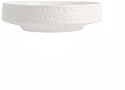 ULTRAWAVE Bols pour la Cuisine Assiette Creuse à pâtes, Assiette nid, Vaisselle d'hôtel, Assiette de Table à Manger Blanche, Assiette Creuse, Assiette à dîner Saladier(M)