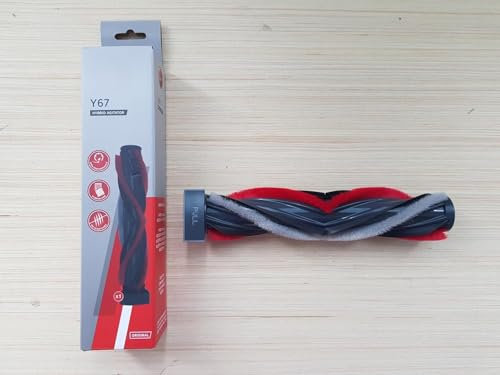 35602739 Rouleau Brosse Hybride Y67 Compatible avec Hoover Le Balai électrique H-Free 500 HF522, H-Free 300 HF322 (Voir modèles dans la Description)