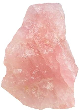 1 pezzo da 80-100 g di grande di quarzo rosa grezzo