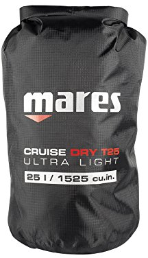 Mares Cruise Dry T-Light 10L Transporttasche, Black, 20 x 35 cm, 10 Liter