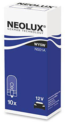 Neolux Standard WY5W, Signalleuchte für Autos und Motorräder, N501A, 12 V, 5 W, 10 Stück