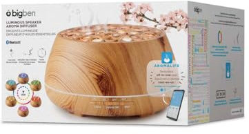 Bigben Enceinte Bluetooth Lumineuse - Diffuseur d'aromes