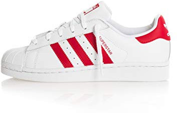 adidas Superstar J, Sneaker Unisex - Adulto, White 000, 36 2/3 EU