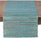 SARO LIFESTYLE - Mantel individual brillante, Turquesa, 14 x 54