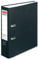 Herlitz Ordner maX.file protect A4 8cm PP-Kunststoffbezug/Papier hellgr.besch. (schwarz, 8cm | 20er Pack)