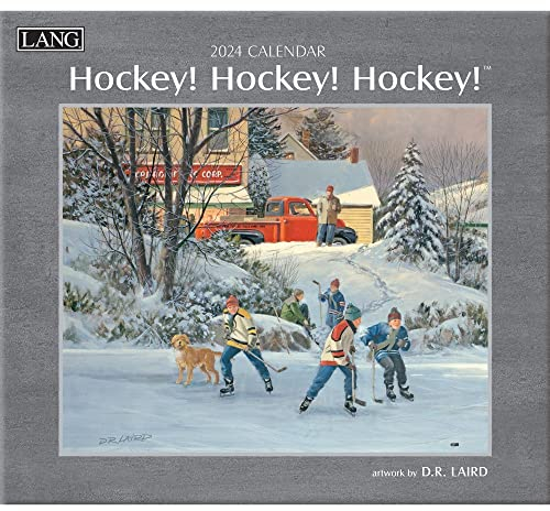 LANG Hockey Hockey Hockey 2024 Wandkalender (24991001916)