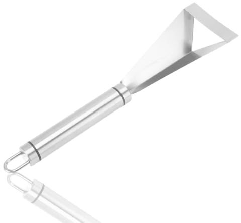 Cuchillo para tallar frutas, cortador de frutas de acero inoxidable, forma triangular, cuchillos para tallar verduras, cortador para tallar frutas DIY para cocina casera
