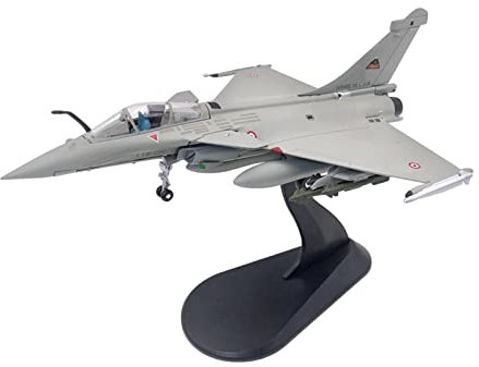 F Fityle 1/100 Maquette Avion Modèle Chasseur Français, Rafale-C Maquette avec Support Fait en Alliage
