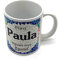 PLUS HOME Taza personalizada con nombre. Regalos personalizados con nombre y texto. Tazas con frases originales.PAULA