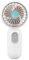 Haofy Tragbarer USB-Ventilator, Wiederaufladbarer, Geräuscharmer, 3-Fach Einstellbarer Mini-Handventilator für das Büro (Weiss)