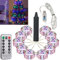 HeaHap Feen-Lichterkette 10 Stück 2 Meter Kupferdraht USB Lichterketten, 20 LED-Perlen wasserdicht für die Herstellung von Glaslichtern DIY verschiedene Szenenatmosphären Party