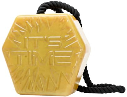 IT'S TIME By Bruce Buffer Soap On A Rope Bar, For All Skin Types, 150g