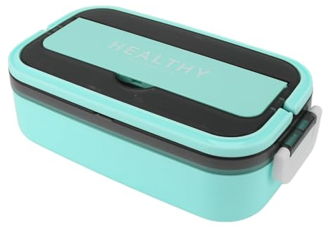 Boîte à Déjeuner étanche en Acier Inoxydable 316, Récipient Allant au Micro-ondes, capacité de 700ml, Boîte à Déjeuner Adulte pour L'école et le Bureau (Menthe verte)