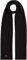 Tommy Jeans Damen Schal Elongated Flag Scarf aus Baumwolle, Schwarz (Black), Einheitsgröße