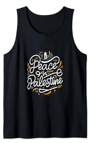 Freie Palästina-Flagge, Stoppen Sie den Krieg, Anti-Krieg, Palästina-Flagge Tank Top