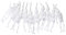 IMIKEYA 1 Stück 10 Halloween Lichterketten Halloween-Zubehör Türdekoration halloween beleuchtung halloween geschenke Halloween-Requisiten Halloween-Lichter Kürbis Laternenpfahl Spinne Weiß