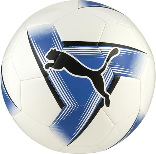 PUMA Prestige Ball, Unisex Trainingsbälle, White-Team Royal-Black, 4-084585