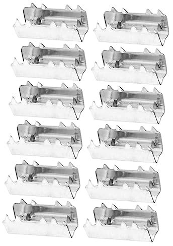 Offene Edelstahl Zahnriemenklemmen für 3d-drucker, 12 Stück