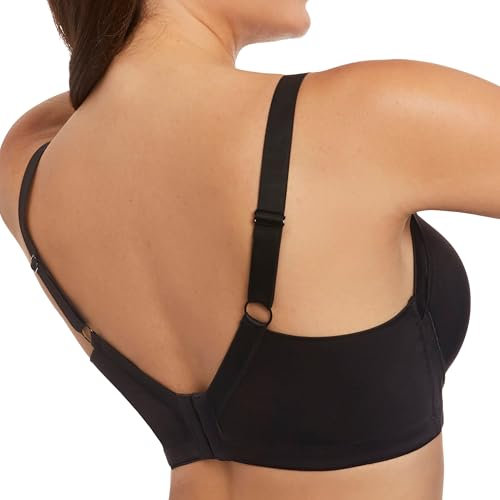 Selene Sujetador Copa C con Aros y con Relleno Lisa C - Negro, 105