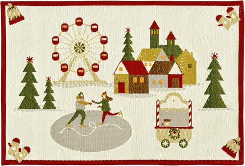 Sander Gobelin Tischset - X-Mas Joyride, 32 x 48cm