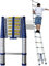 sjdoPulse 5 M/6 M/7 M/8 M Höchste Teleskopleiter, Faltbare Teleskop-Ausziehleitern Für Dachboden- Und Wohnmobilarbeiten Zu Hause, Tragkraft 150 Kg. Interessantes Leben,6.6m/21.6ft