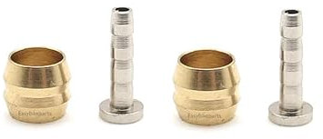 Easybikeparts 2er-Pack SM-BH90 Olive für Shimano Deore, SLX, XT, XTR, GRX Bremsen