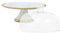 LOPUNER Alzatina con Copertura Torte e Dolci Piatto Decorativo per Feste e Speciali Design Chic e Raffinato per Frutta e Snack