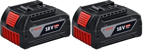 Bosch Professional 18V System Akku GBA 18V 4.0Ah (Packung mit 2)