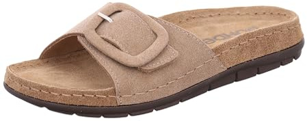 Rohde Damen Pantolette mit großer Schnalle und Memory-Fußbett Rodigo-D 5898