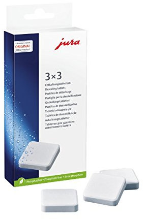 18x Jura Decalcifying Tablet Scale Remover Descaling For Coffee Machine - 6 dose