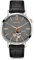 Bulova Herren Analog Automatik Uhr mit Leder Armband 98A187