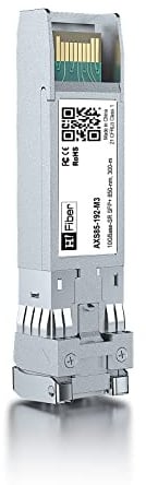 10G Multimode SFP+ LC Module, 10GBase-SR Fiber Transceiver for Cisco SFP-10G-SR, Meraki MA-SFP-10GB-SR, Ubiquiti UniFi UF-MM-10G, Mikrotik, Netgear and More (MMF,850nm,300m,DDM)