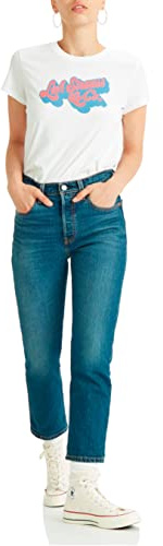 Levi's 501 Crop Damen Jeans Charleston All Day (Blau) 26 30