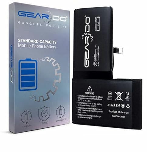 New Premium Geardo Battery Replacement for iPhone XS 10S 2659mAh with Tools EU ROHS