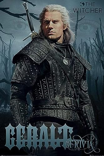 Pyramid The Witcher Geralt of Rivia Poster 61x91.5cm.