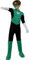 Funidelia | Disfraz Linterna Verde para niño Superhéroes, DC Comics, Green Lantern - Disfraz para niños y divertidos accesorios para Fiestas, Carnaval y Halloween - Talla 5-6 años - Verde