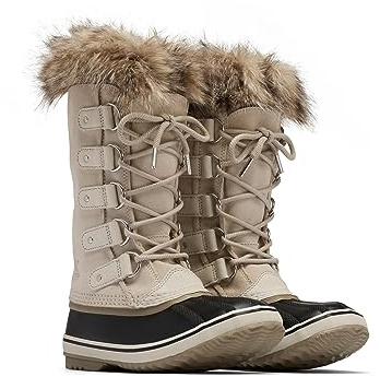 Sorel JOAN OF ARCTIC WATERPROOF Women's Snow Boots, Beige (Fawn x Omega Taupe), 6.5 UK