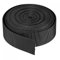 sourcing map Flacher Nylon-Gurtband, 3,8 cm, 9,1 m, Schwarz für Rucksack, Gepäckträger