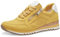 MARCO TOZZI Damen Sneaker flach Vegan Freizeit, Gelb (Lemon Comb), 36 EU