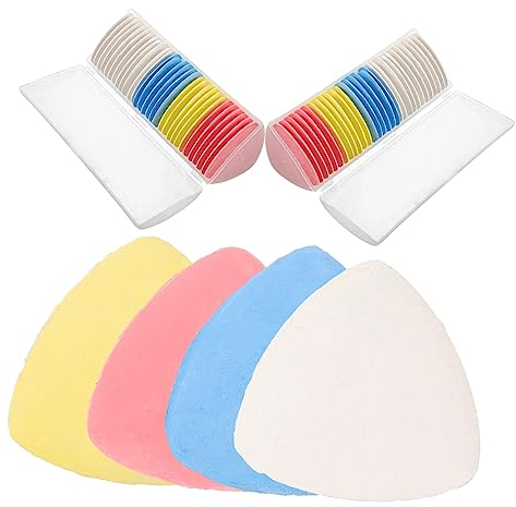 EXCEART 30st Schneiderzubehör Quiltzubehör Professionelle Schneiderkreide Stoffkreide Schneiderstift Schneiderkreidestift Quiltkreide Nähkreide Für Stoff Beschilderung Ausgeschnitten Gips