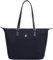 Tommy Hilfiger POPPY TOTE CORP Tragetasche Damen, Blau (Space Blue), OS