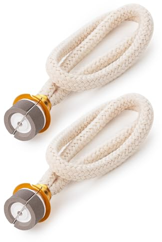 luckhycz 2 Stück Duftlampe Docht, Öllampe Docht, Aromatherapie Öllampendocht, Katalytische Lampe Ersatzbrenner Zubehör Docht für Öllampen Air Control Catalytic Burner Lampendocht