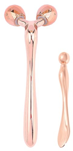 BRISKORE Appareil de massage 3D pour le visage - Rouleau de massage en forme de Y et stylo de massage des yeux - Rouleau de beauté pour le visage - Appareil anti-âge