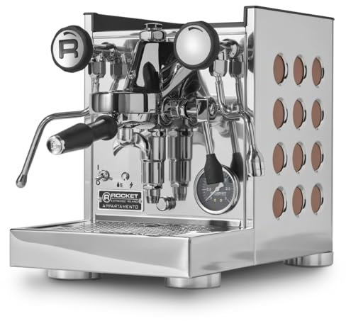 Rocket Espresso Appartamento TCA Espresso Machine (Stainless/Copper)