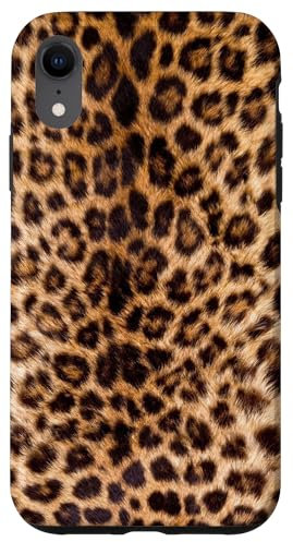 iPhone XR Leopard Girl Cheetah Trendy Print Case